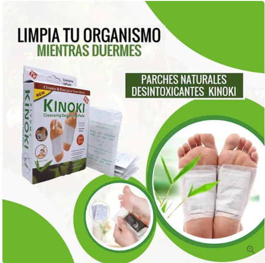 Parches Desintoxicantes Kinoki 10und